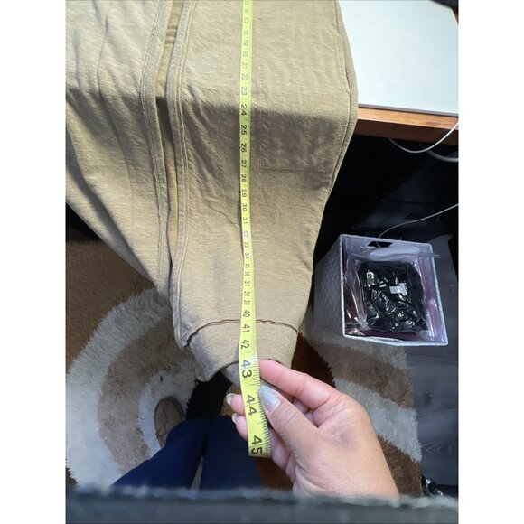 Free People Beach Navy Green Side Pockets Solid Open Front Long Cardigan Sz SP - Picture 6 of 6